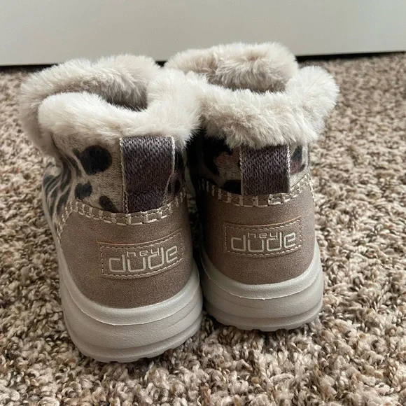 Hey Dude Women's Denny Leopard slip on shoes - Picture 2 of 6